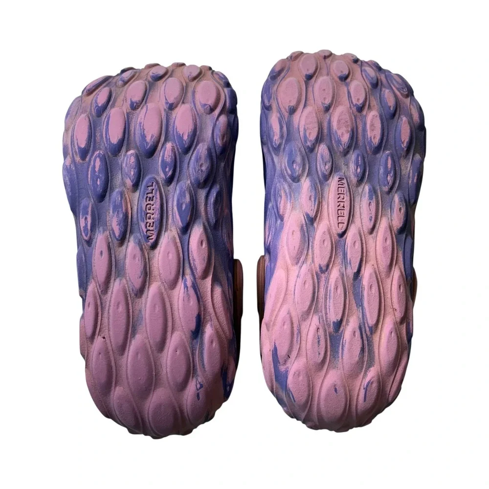 Merrell Hydro Moc Clog Water Shoe Purple Pink Tie Dye Comfort Casual Womens 9‎